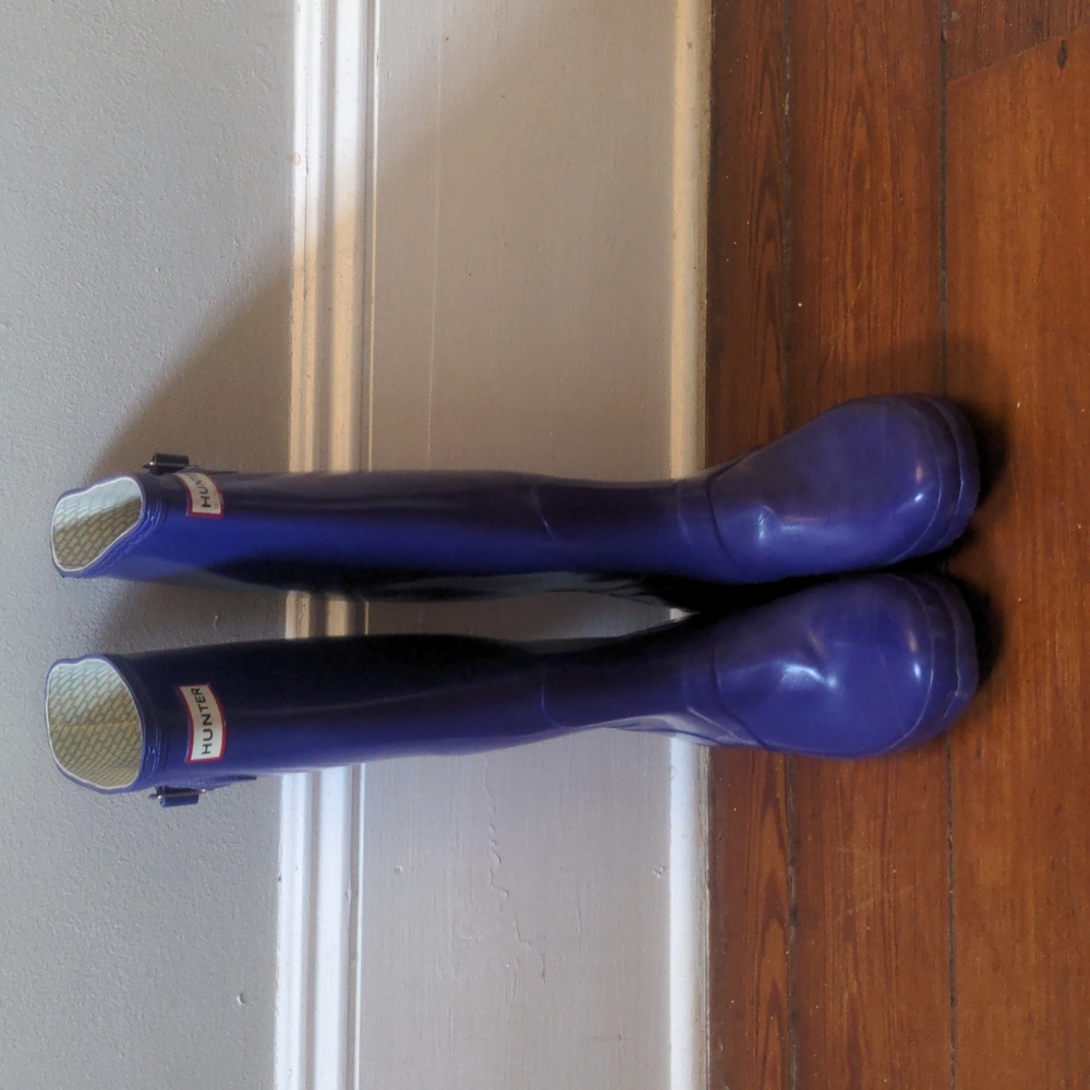 Purple Hunter Rain Boots